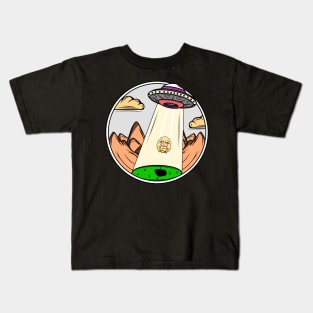 Alien abduction Kids T-Shirt